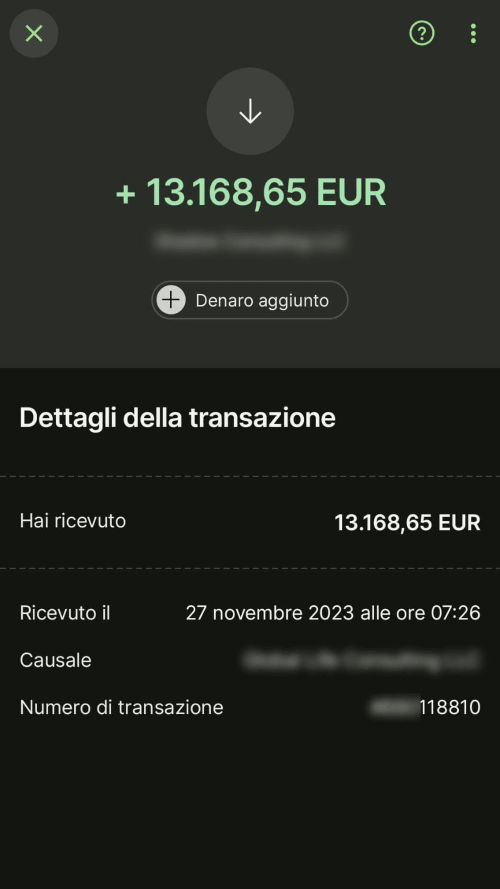 Compenso 13k